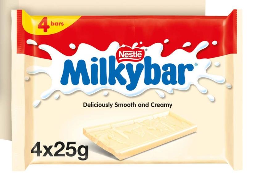 Nestle Milybar 4pk 100g Nestle Milybar 4pk 100g